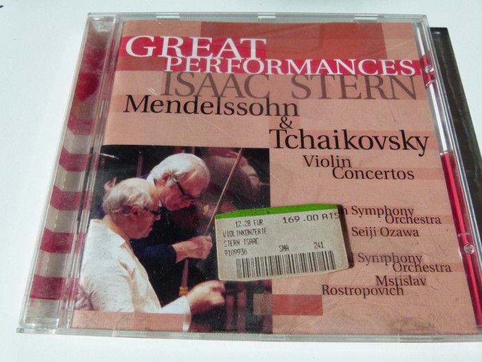 Mendelssohn - Isaac Stern, cd