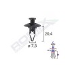 Ornament schimbator crom Breckner , nuca schimbator compatibila Dacia Logan 1 BK87052