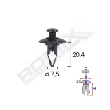 Ornament schimbator crom Breckner , nuca schimbator compatibila Dacia Logan 1 BK87052
