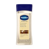 Ulei de Corp Revitalizant, Vaseline, Coconut Restore, cu Unt de Cocos Pur, pentru Piele Sanatoasa si Stralucitoare, 200 ml