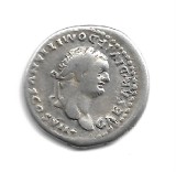 Roma AR Denarius - TITUS 81 A.D. - pentru fratele lui DOMITIAN