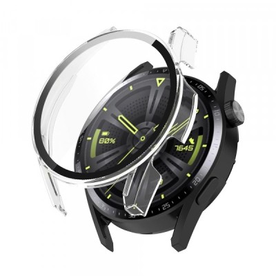 Husa Techsuit Defense360 Pro pentru Huawei Watch GT 3 42mm, Transparenta foto