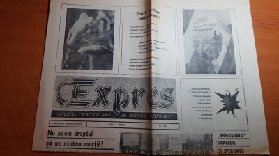 ziarul expres 28 martie 1990-michael jackson,mircea lucescu foto