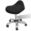 VidaXL Scaun de Spa pentru Salon Negru 50 x 50 x (58.5-74.5) cm