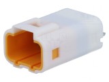 Conector cablu-placă JWPF 4 pini THT IPX7