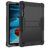 Techsuit - Rugged TabShell + Screen Protector - Samsung Galaxy Tab S7 Plus / S8 Plus - Black