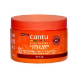 Crema pentru definirea buclelor Define &amp; Shine Style, 340g, Cantu