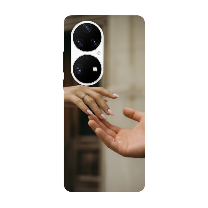 Husa compatibila cu Huawei Nova Y70 model Love touch, Silicon, TPU, Viceversa