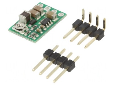 Convertor Step-Down Reglabil 4-25V 600mA 13x10mm foto