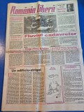 ziarul romania libera 10 mai 1994 - mesajul regelui mihai