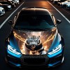 Folie Capota Auto &ldquo;Hood Art&rdquo; rezistenta la exterior, marime L (180 x 130cm) &ndash; Cod: AVX-CAPOTA-029L