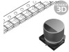 Condensator Electrolitic SMD 330uF 25V 10x10.2mm 3000h