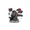 Ventuza vibranta pentru placi ceramice, gresie, faianta, cu acumulatori, 21 V 21000 r/min, capacitate baterie 2 Ah, Red Technic
