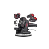 Ventuza vibranta pentru placi ceramice, gresie, faianta, cu acumulatori, 21 V 21000 r/min, capacitate baterie 2 Ah, Red Technic