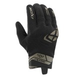 Cumpara ieftin Manusi barbati Roadster vara textil/piele Ixon model MIG 2 MS culoare: negru/khaki - degete tactile, M (8/9)