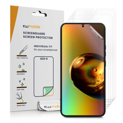 Set 6 folii de protectie Kwmobile pentru Samsung Galaxy S22 Plus, Fata, Polimer, 57608.1 foto