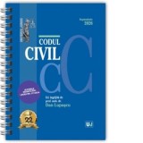 Codul civil. Septembrie 2026. Editie spiralata, tiparita pe hartie alba (Precomanda) - Dan Lupascu