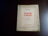 POEME EVREESTI - Andre Spire - A. AXELRAD (autograf) -1930, 29 p.; ex. 578/1040