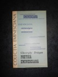 GHEORGHE DRAGAN - POETICA EMINESCIANA