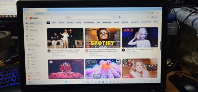 LEPTOP TOSHIBA INTEL i5-3230M/ 2,60 GHz/HARD 750 GB/RAM 6GB / ARE TOUCHSCREEN /WIN 11 INSTALAT RECENT /TINE BATERIA / SE VINDE CU INCARCATOR foto