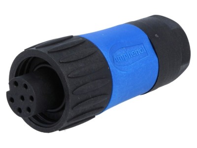 Conector circular mamă 7 pini, IP67 foto