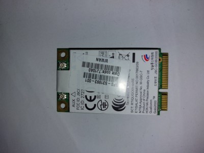 Placa 3G HP Elitebook 8540p WWAN Qalcomm Gobi 2000 foto