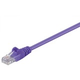 Cablu de retea UTP cat 5e 0.5m Mov, sputp005V