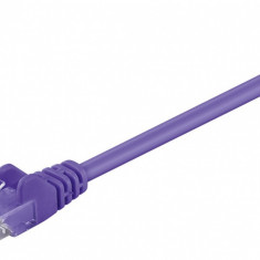 Cablu de retea UTP cat 5e 0.5m Mov, sputp005V