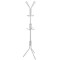 Cuier tip pom cu 12 agatatori, alb, 42 x 42 x 175 cm