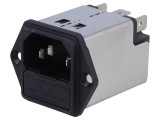 Conector de Alimentare AC 4A 250VAC IEC 60320