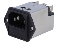 Conector de Alimentare AC 4A 250VAC IEC 60320