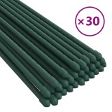 Cumpara ieftin Tarusi pentru plante de gradina, 30 buc., verde, 90 cm, otel
