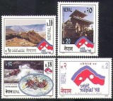 Nepal 1997 - Turism, vederi, munti, serie neuzata