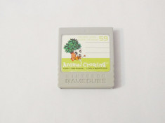 Card memorie Nintendo Gamecube - 4 Mb - 59 blocks - original Animal Crossing foto