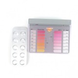 Kit de testare pH apa/clor pentru apa din piscina, 2 x 20 tablete