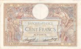 FRANTA 100 francs 17-6-1937 VF!!!