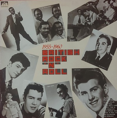 Various &amp;lrm;&amp;ndash; British Rock &amp;#039;N&amp;#039; Roll 1955-1960, LP, UK, 1985, stare excelenta (NM) foto