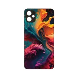 Husa BestCase&reg; Slim Glassy, Compatibila Cu Samsung Galaxy A05, Liquid Colors, G