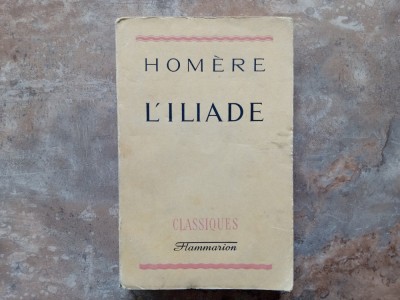 HOMERE - L&amp;#039; ILIADE foto