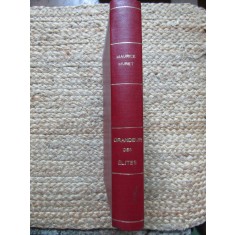 GRANDEUR DES ELITES par MAURICE MURET , 1939