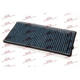 Filtru habitaclu anti-fum Peugeot 406 (8B); Porsche 911 (996), 911 (997), Boxster (986), Cayman (987), Filtru carbon activ; cu efect antibacterian; a