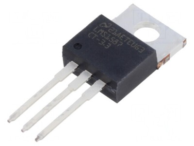 Stabilizator de Tensiune LDO 3,3V 3A TO220-3 foto
