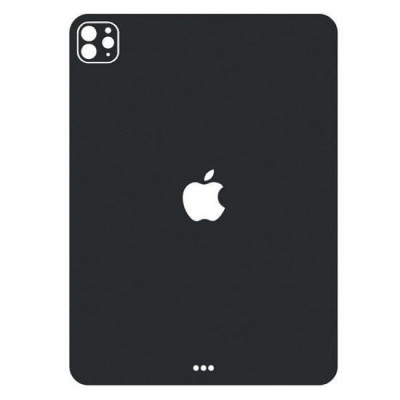 Folie Skin Compatibila cu Apple iPad Pro 11 (2020) - ApcGsm Wraps Color Black Matt foto