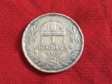 Moneda Argint Austro-Ungaria - 1 Korona / 1 Coroana anul 1893 imparatul Franz Joseph !