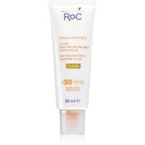 RoC Soleil Protect Anti Brown Spots Unifying Fluid Tinted lichid nuanțator pentru uniformizarea tenului SPF 50 cu vitamina C 50 ml