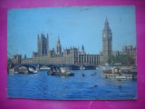 HOPCT 17132 PARLAMENTUL LONDRA -ANGLIA-UK-STAMPILA / TIMBRU --EUROPA -CIRCULATA
