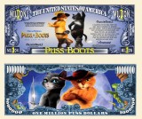 !!! SUA = FANTASY NOTE (TJ6) = DESENE ANIMATE : PUSS IN BOOTS - 2023 - UNC