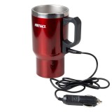 Cana termica auto cu incalzire AMiO, conectare la priza bricheta DC 12V, capacitate 450 ml, mentine temperatura pana la 60C, cablu 1,2 m