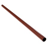 Burlan scurgere pentru sistem pluvial, Bilka, circular, metalic, rosu inchis (RAL 3009), lucios, 3 m, D 90 mm