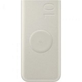 Baterie externa 2 x USB Type C, 10000 mAh, 25W, Wireless Bej EB-U2510XUEGEU (timbru verde 0.98 lei)